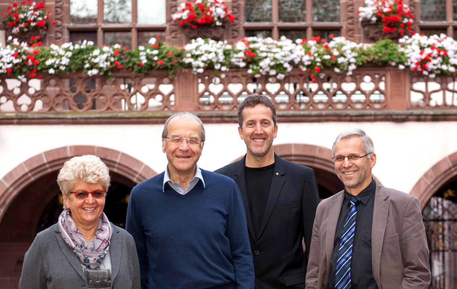 Fraktionsgemeinschaft FL/FF: Gerlinde Schrempp, Prof. Klaus-Dieter Rückauer, Karl-Heinz Krawczyk, Dr. Wolf-Dieter Winkler.